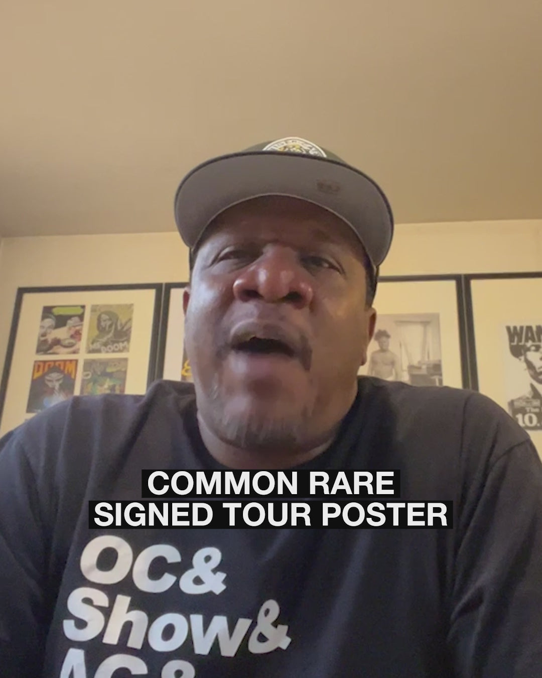 Common – 'Electric Circus' Autographed Promotional Poster – Wax