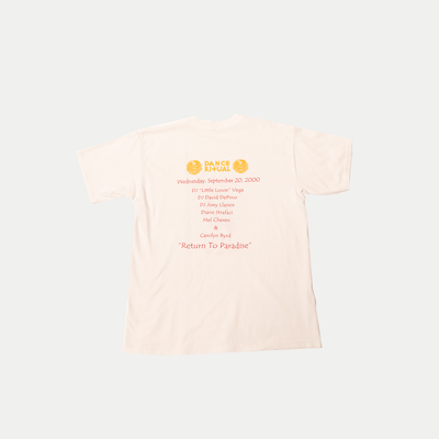 Return to Paradise Tee – Paradise Garage Tribute (circa 2000)
