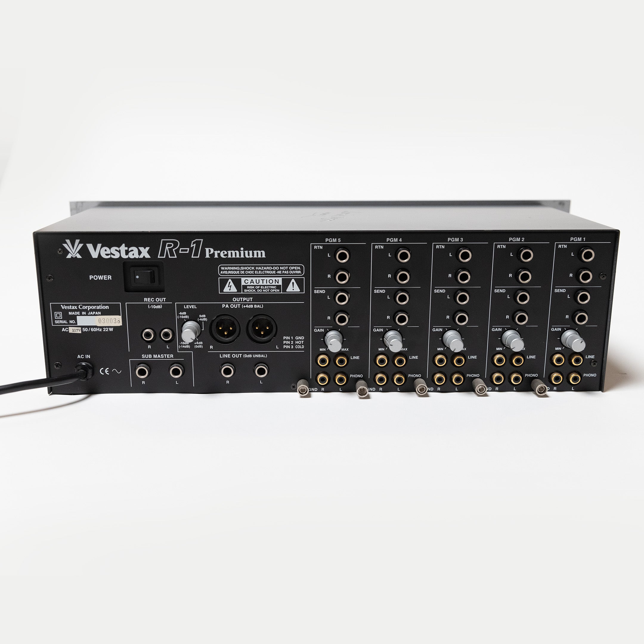 Vestax R1 Premium Mixer – Early Production Model (Custom Designed