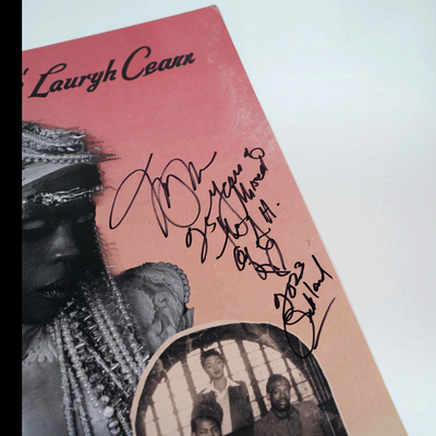 Wax Poetics signed Lauryn Hill The Miseducation of Lauryn Hill 25th Anniversary Tour poster with black ink autograph